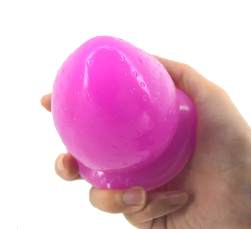 Mini Strawberry Texture Adult Toy and Butt Plug