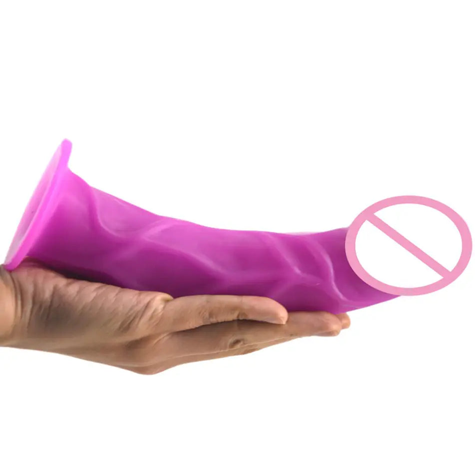 CHGD Horn-Shaped Realistic Adult Anal Plug and Dildo