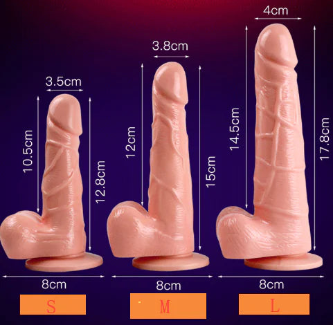 Swing King Vibrating Realistic Dildo Adult Toy