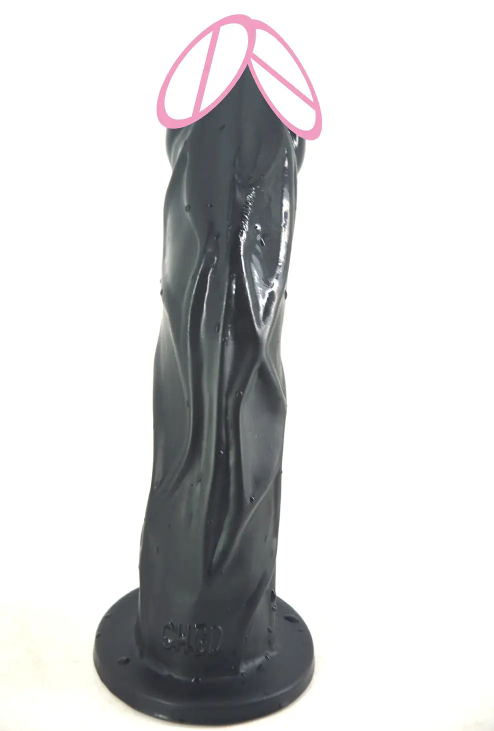 CHGD Horn-Shaped Realistic Adult Anal Plug and Dildo
